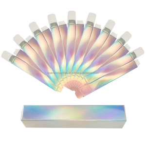 Maxfree กล่องกระดาษบรรจุภัณฑ์เครื่องสำอางการ์ดสีเงินสำหรับบรรจุลิปกลอส - Product Image 6