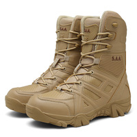 Bottes de Randonnée d'Extérieur pour Hommes, Chaussures d'Escalade Désert pour Été Automne Hiver