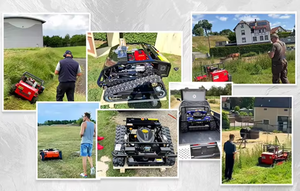 Tondeuse Tracteur RC Électrique 23 CV pour Propriétaires de Grandes Exploitations Agricoles, Déneigeur, Coupe de 150 mm, Démarrage à Distance, Montée sur Pentes de 45° - Product Image 6