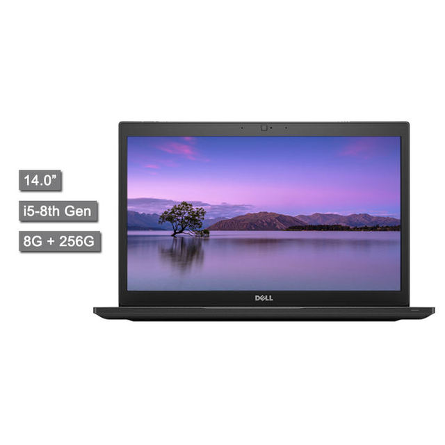 Dell Latitude 14 7490 14 Inch Wholesale Used Quad Core Intel I5-8th 8G+256G Win 10 Personal Business Office Laptop