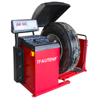 Machine d'équilibrage de roues numérique robuste TFAUTENF pour l'alignement des pneus, poids de roue max. 150 kg, efficace et pratique avec certification CE