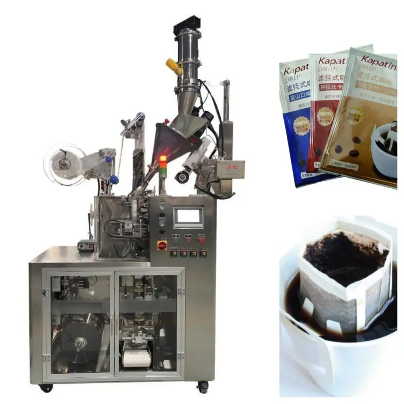 Multifunctional Automatic Drip Coffee Powder Bag Packing Machine Green Flower Herbal Tea Bag Packing Machine