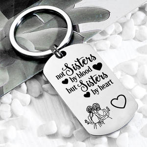 <span class=keywords><strong>Soul</strong></span> Sisters Llavero Colgante Metal de acero inoxidable con regalo de serigrafía para amigos y más allá - Product Image 5