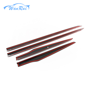 Couvercle de carrosserie ABS en Fiber de carbone, moulure décorative pour porte latérale de voiture, autocollant, accessoires adaptés à <span class=keywords><strong>KIA</strong></span> <span class=keywords><strong>Sportage</strong></span> <span class=keywords><strong>NQ5</strong></span> 2021 <span class=keywords><strong>2022</strong></span> - Product Image 5