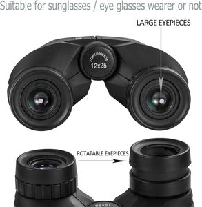 Jumelles compactes Gist for Him 12X25, jumelles étanches haute puissance pour adultes et enfants - Product Image 3