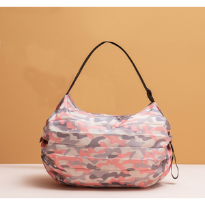 Conception chaude Style coréen pliable sac fourre-tout léger pliable poche Shopper sac résistant à l'eau transport supermarché sac - Product Image 1