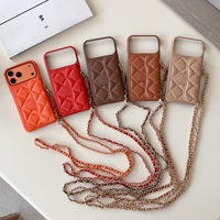 Étui-Portefeuille de Luxe pour Femmes avec Sangle Bandoulière Ajustable et Compartiments Cartes pour iPhone 11 12 13 14 15 16 17 Air Pro Max