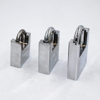 60mm Carré Type Électronique Chrome Plaqué Vane Clé Demi Faisceau Prix Usine Louer Appartement Serrure