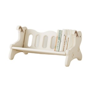 Estantería de escritorio Little Deer, estantería invisible de gran capacidad, tipo rectangular, color blanco leche, organizador de oficina para niños - Product Image 2