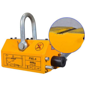 HUGO 880lbs 1000lbs 400kg Hoja de acero Elevador magnético permanente - Product Image 3