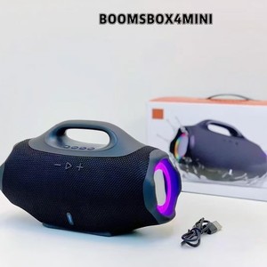 Compact and <strong>Portable</strong> Outdoor <strong>Mini</strong> Wireless Speaker with RGB Lights, High-power Subwoofer, Battery-powered and Radio Function. - Product Image 2