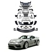Kit de conversion complet de l'ancien au nouveau pour améliorer le look du Cayman / Boxster standard 718 (982) (2017 à 2024) en version GT4