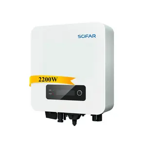 Inverter Sofar grid tie inverter solari monofase monofase 2200w On-grid di migliore qualità per uso residenziale