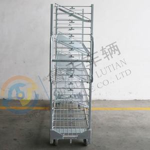 Multifunctionele Stalen Elektrische Order Picking Karren Voor Magazijn Magazijn Draad Mesh Order Picking <span class=keywords><strong>Trolley</strong></span> - Product Image 6