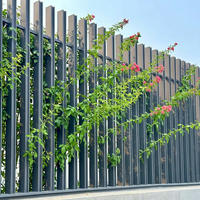 Paneles de Cerca de Seguridad Ecológicos de Aleación de Aluminio con Recubrimiento en Polvo, Resistentes a la Oxidación, de 6 Pies, Fáciles de Instalar, para Exteriores