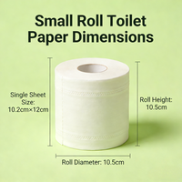 Großhandel Einweg-Toilettenpapier, Weich, Stark, Umweltfreundlich, Spülbar, OEM Kundenspezifisches Markenlogo Bedruckt, Hohe Dichte, Dick, Saugfähig