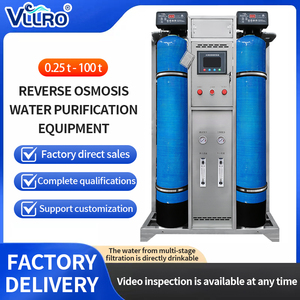 Planta de Tratamiento de Agua por Ósmosis Inversa Industrial de 250L/H con Certificación CE y Bajo Costo Operativo para Purificación de Agua - Product Image 2