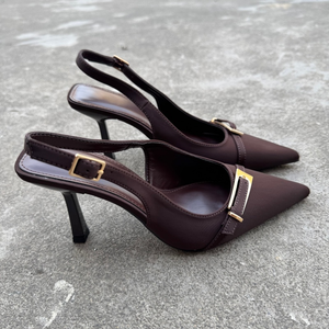 Zapatos Elegantes de Diseño para Mujer 2026, Punta en Pico, Hebilla Exquisita Sandalias de Moda - Product Image 4