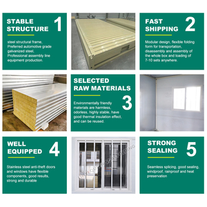 LYQUEEN <span class=keywords><strong>casas</strong></span> plegables 20 pies Oficina plegable contenedor casa plegable casa 40 pies casa móvil - Product Image 3