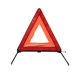 Señal de Advertencia Triangular Reflectante Plegable de 43x45cm, Equipo de Seguridad y Emergencia para Montaje en Suelo - Product Image 5