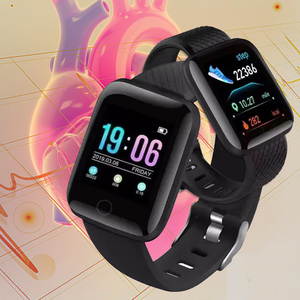 Reloj <span class=keywords><strong>Inteligente</strong></span> 116 Smart Watch 116S <span class=keywords><strong>D13</strong></span> para Hombre, <span class=keywords><strong>Pulsera</strong></span> <span class=keywords><strong>Deportiva</strong></span> con Pantalla Táctil, Monitor de Ritmo Cardíaco, Sueño, Calorías y Recordatorio de Sedentarismo - Product Image 2