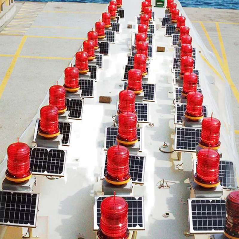 Airfield Runway Flashing Solar Beacon Naval