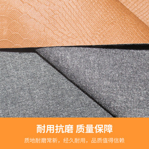 หนังสังเคราะห์ PU หนา 0.7 มม. ลายนูนลายจระเข้ ผิวสัมผัสแบบขัดเงา ด้านหลังเป็นไมโครไฟเบอร์ สำหรับใช้ในงานตัดเย็บเสื้อผ้า - Product Image 4