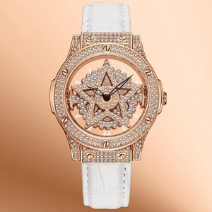 <span class=keywords><strong>Montre</strong></span>-<span class=keywords><strong>bracelet</strong></span> de luxe pour <span class=keywords><strong>femme</strong></span>, cadran rond, grand cadran argenté, avec <span class=keywords><strong>bracelet</strong></span> en <span class=keywords><strong>cuir</strong></span>, étanche, mouvement à quartz, <span class=keywords><strong>bracelet</strong></span> de 20 mm - Product Image 4