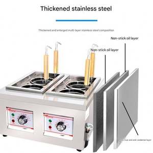 หม้อต้มบะหมี่และราเมนอัตโนมัติ สแตนเลสเกรดเชิงพาณิชย์ พร้อมระบบควบคุมอุณหภูมิ ลดเสียงรบกวน และทำความสะอาดง่าย - Product Image 5