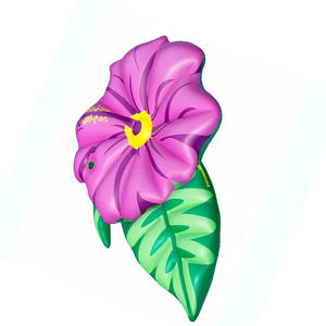 Piattaforme Gonfiabili Personalizzate per Piscina, Materassini Galleggianti a Forma di Fiore, Anelli da Nuoto in PVC, Amaca Acquatica Portatile - Product Image 2