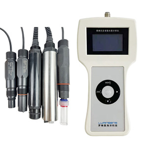 Medidor de Calidad de Agua Multiparamétrico Portátil 5 en 1 con Certificación CE ISO9001, para Análisis de pH, Temperatura, EC, DO y TDS en Sitio - Product Image 1