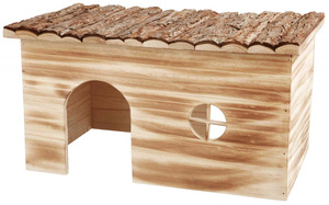 Casa de madera natural para roedores, juguetes para hámster, casa para hámster, escondite <span class=keywords><strong>Trixie</strong></span> - Product Image 4