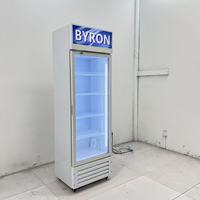Congélateur Commercial Vertical avec Porte Vitrée, Réfrigérateur Combiné 1, 2 ou 3 Portes Vitrées pour Boissons