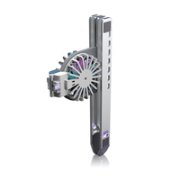 Support d'ordinateur portable en aluminium à Dissipation thermique avec ventilateur de refroidissement de jeu support d'ordinateur portable de bureau ergonomique et pliable