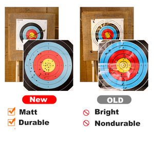 Jeux <span class=keywords><strong>de</strong></span> tir à la cible <span class=keywords><strong>de</strong></span> différentes tailles Bâton fluorescent lumineux et cibles <span class=keywords><strong>de</strong></span> tir en papier auto-adhésives 12*12 pouces - Product Image 5