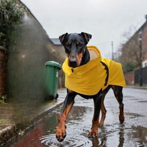 Vente flash : Capes imperméables pour chiens de grande race, mignonnes, résistantes au froid, écologiques, en polyester, personnalisables, imperméables pour toutes les saisons - Product Image 1