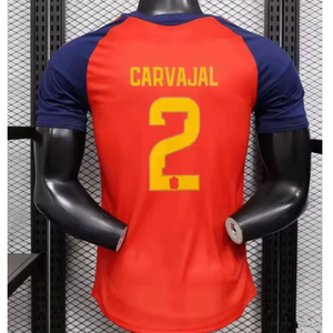 Camiseta de España 2026, Versión Local Williams, Versión Visitante Pedri, Versión Aficionado Yamal, Versión Jugador, Adulto <span class=keywords><strong>Rodrigo</strong></span>, Niños - Product Image 6