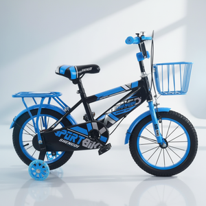 Bicicletta per <span class=keywords><strong>Bambini</strong></span> OEM da 3-14 Anni, 12 14 16 18 Pollici, Bici da <span class=keywords><strong>Montagna</strong></span> per <span class=keywords><strong>Bambini</strong></span> <span class=keywords><strong>con</strong></span> 4 Ruote di Supporto e Cestino <span class=keywords><strong>in</strong></span> Metallo, Bicicletta per <span class=keywords><strong>Bambini</strong></span> - Product Image 4