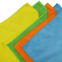 Serviette sèche en éponge microfibre de haute qualité chiffon de nettoyage de voiture en micro fibre lavage de voiture bambou 40x40 400gsm 500gsm 600gsm