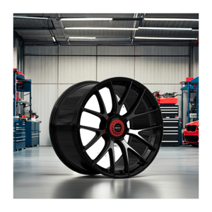 ล้อฟอร์จขนาด5X114.3 5X120 5x112ล้อแม็กสีดำเงา17 18 19 20นิ้ว - Product Image 1