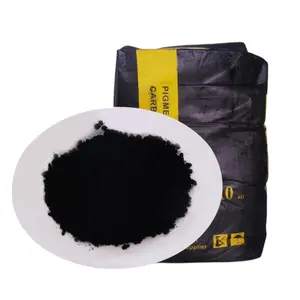 High pigment carbon black powder particles with cement toning high pigment carbon black for coloring