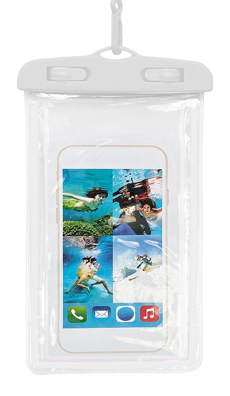 Fluorescent waterproof bag, white