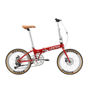 Jeu de roues de tréfilage en alliage d'aluminium <span class=keywords><strong>9</strong></span> <span class=keywords><strong>vitesses</strong></span>, frein à disque de 22 pouces, vélo de ville pliable avec pédales pliables pour adulte adolescent - Product Image 4