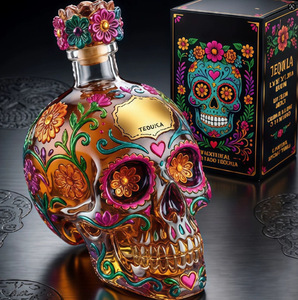 Vente en gros d'usine de bouteilles de whisky et de vin Van Halen 40ème anniversaire, nouveau style transfrontalier - Product Image 1
