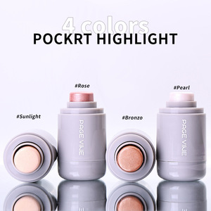 Resaltador universal superventas para rostro y cuerpo, resaltador <span class=keywords><strong>en</strong></span> <span class=keywords><strong>crema</strong></span> personalizable, maquillaje, logotipo personalizado - Product Image 3