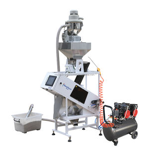 Máquina clasificadora de color de semilla de árbol de arroz de tamaño pequeño Clasificador de color de trigo Clasificación de color de granos de maní de maíz - Product Image 1