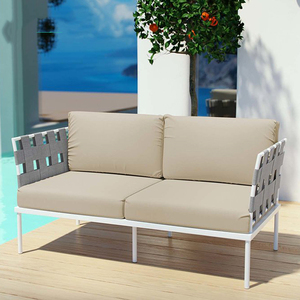 Dónde <span class=keywords><strong>Comprar</strong></span> Muebles de Jardín Baratos de Alta Calidad, Conjunto de Muebles de Madera para Patio, Sofá de Aluminio para Exteriores - Product Image 5