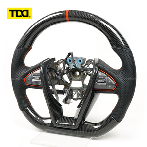 พวงมาลัยคาร์บอนไฟเบอร์แท้ TDD สำหรับรถยนต์นิสสัน แม็กซิมา 350Z 370Z G35 G35X Fx35 M35 ปี 2002 2003 2004 2005 2006 2007 - Product Image 2