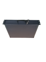 Tiroir de rack serveur 1U 2U 3U 4U, accessoires pour armoire réseau 19 pouces, tiroir métallique montable sur rack avec serrure