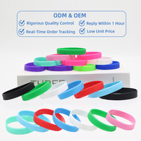 Bracelet en silicone de 1 pouce, multicolore, personnalisé avec logo, pour promotion d'églises chrétiennes au Nigeria, cadeaux en caoutchouc, vente en gros